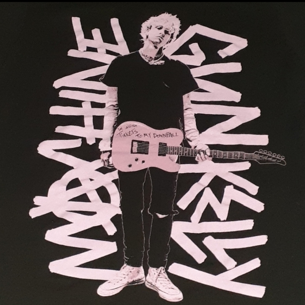 Machine Gun Kelly White Short Sleeve T-Shirt